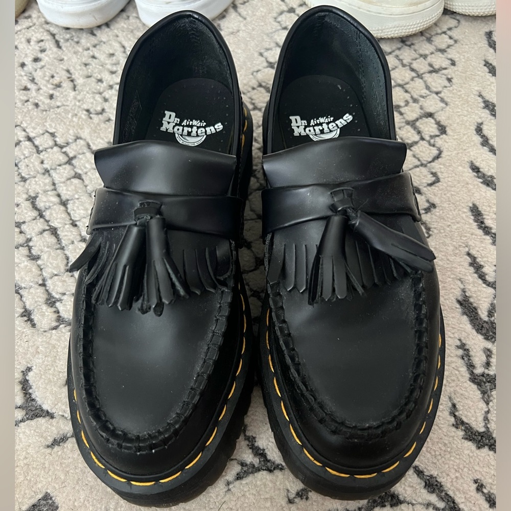 Dr. Martens Platform Loafs